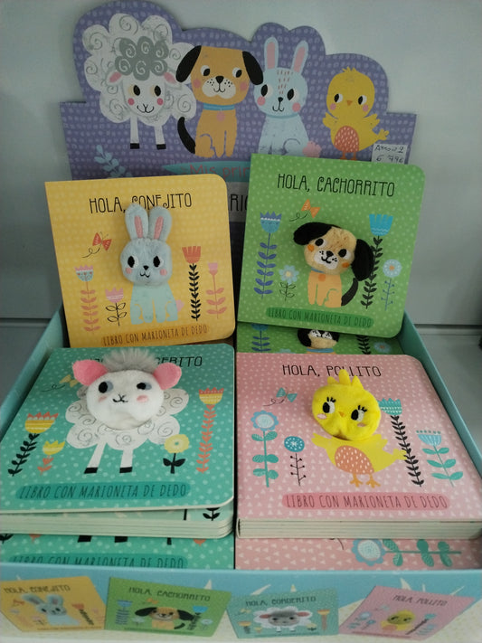 Mis primeros libros de marionetas de Book N App