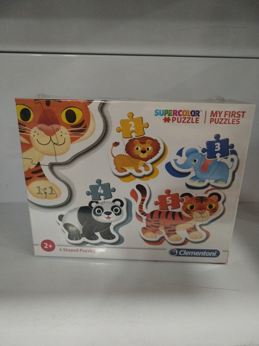 Puzzle supercolor. My first puzzles. Clementoni.