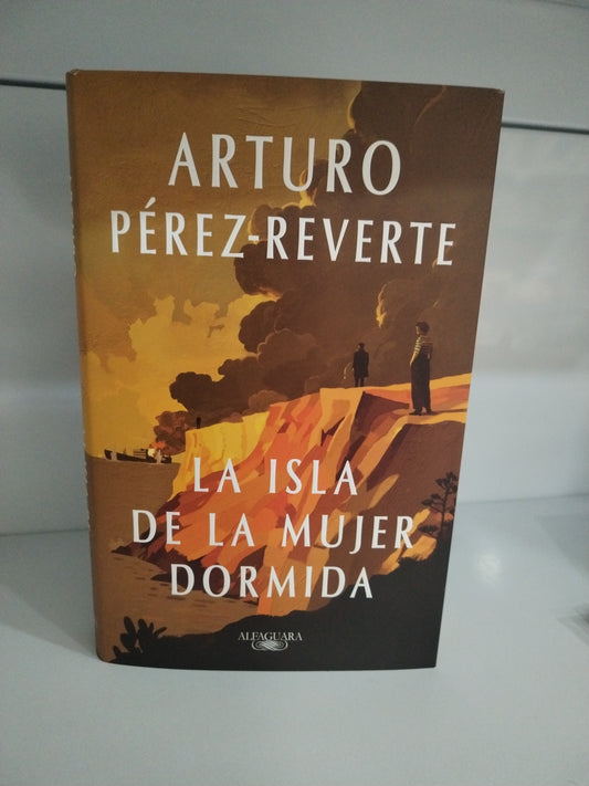 Libro "La isla de la mujer dormida" de Arturo Pérez-Reverte