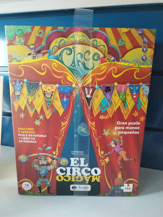 Juego de mesa "El circo mágico" de Juanito Books