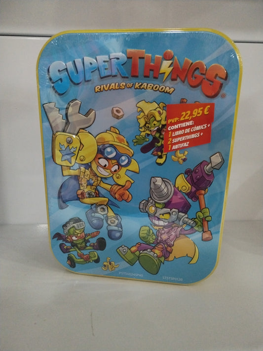 Caja metálica Super Things. Magicbox.