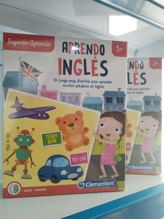 Juego educativo "Aprendo inglés" de Clementoni.