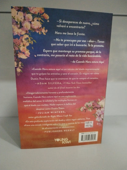 Libro "Cuando Haru estuvo aquí" de Dustin Thao