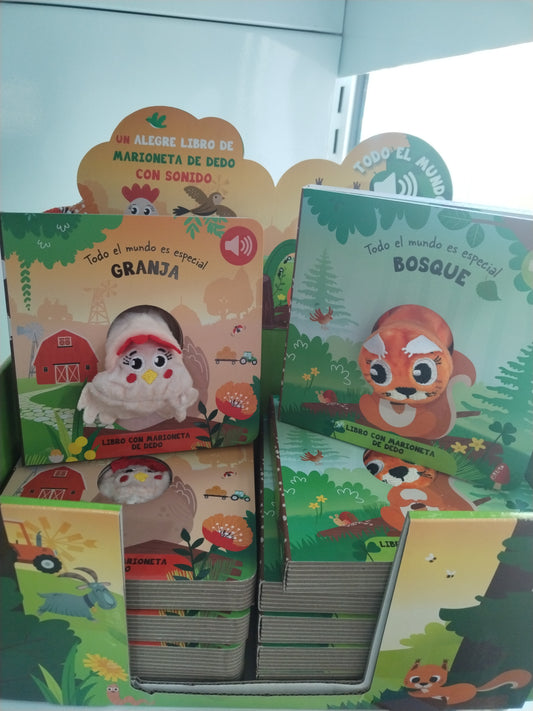 Libro Marioneta "Todo el mundo es especial" de Lantaarn